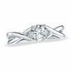 Thumbnail Image 1 of Previously Owned - 1 CT. T.W. Diamond Solitaire Twist Engagement Ring in 14K White Gold