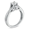 Thumbnail Image 2 of Previously Owned - 1 CT. T.W. Diamond Solitaire Twist Engagement Ring in 14K White Gold