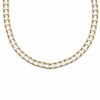Thumbnail Image 1 of Previously Owned - 14K Two-Tone Gold Railroad Link Necklace - 20"