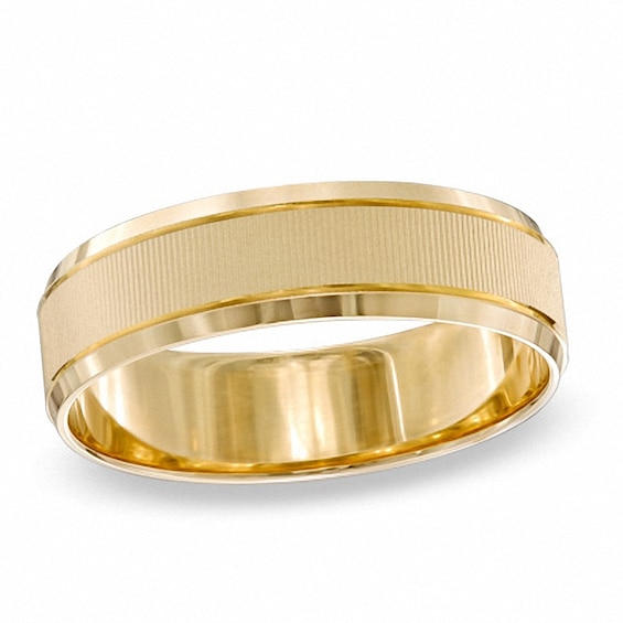 Previously Owned - 6.0mm Wedding Band in 10K Gold