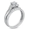 Thumbnail Image 2 of Previously Owned - 3/4 CT. T.W. Diamond Bridal Set in 14K White Gold