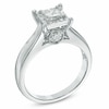 Thumbnail Image 2 of Previously Owned - 1 CT. T.W. Princess-Cut Diamond Engagement Ring in 14K White Gold