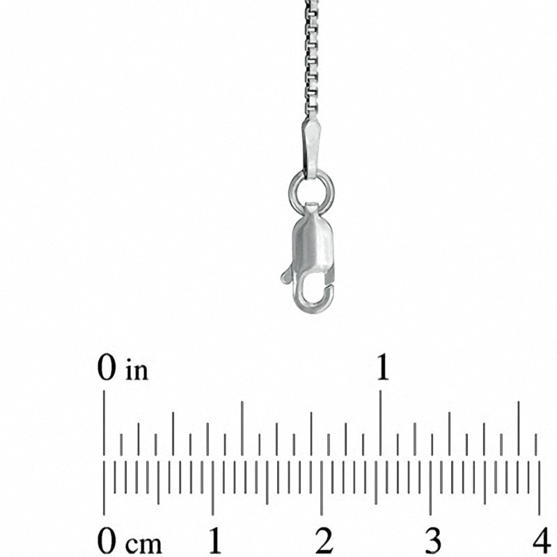 Main Image 2 of Previously Owned - Sterling Silver 1.3mm Box Chain Necklace - 20"
