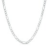 Thumbnail Image 1 of Previously Owned - Men's 3.0mm Figaro Chain Necklace in 14K White Gold - 24"