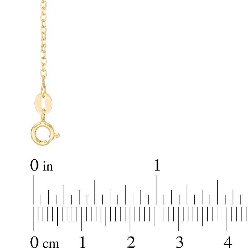 Main Image 2 of Previously Owned - 1.3mm Cable Chain Necklace in 14K Gold - 20"