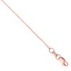 Thumbnail Image 1 of Previously Owned - 0.8mm Cable Chain Necklace in 14K Rose Gold - 16"