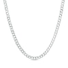 Thumbnail Image 1 of Previously Owned - Men's 3.6mm Curb Chain Necklace in 14K White Gold - 22"