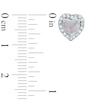Thumbnail Image 4 of Previously Owned - Heart-Shaped Lab-Created Opal and White Sapphire Pendant, Ring and Earrings Set in Sterling Silver