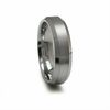 Thumbnail Image 1 of Previously Owned - Edward Mirell 6.0mm Titanium Wedding Band with Beveled Edge