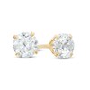 Thumbnail Image 1 of Previously Owned - 4.0mm Cubic Zirconia Stud Earrings in 14K Gold