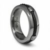 Thumbnail Image 1 of Previously Owned - Signature Cable by Edward Mirell 7.0mm Barrel and Black Cable Band in Two-Tone Titanium