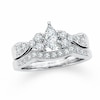 Thumbnail Image 1 of Previously Owned - 1 CT. T.W. Marquise Diamond Bridal Set in 14K White Gold