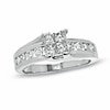 Thumbnail Image 0 of Previously Owned - 1 CT. T.W. Quad Princess Diamond Ring in 14K White Gold