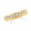 Thumbnail Image 1 of Previously Owned - 1/2 CT. T.W. Diamond Channel Band in 14K Gold
