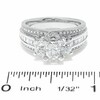 Thumbnail Image 3 of Previously Owned - 1-3/4 CT. T.W. Radiant Cut Diamond Three Stone Ring in 14K White Gold