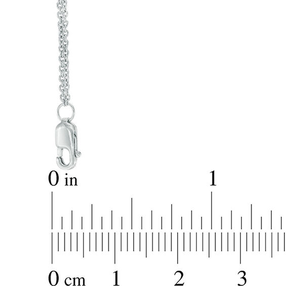 Previously Owned - Lab-Created White Sapphire Double Heart Infinity Bracelet in Sterling Silver - 7.25"