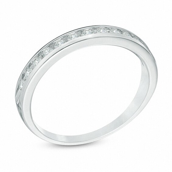 Previously Owned - 1/4 CT. T.w. Diamond Band in 10K White Gold