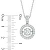 Thumbnail Image 1 of Previously Owned - 1 CT. T.W. Diamond Frame Pendant in 14K White Gold