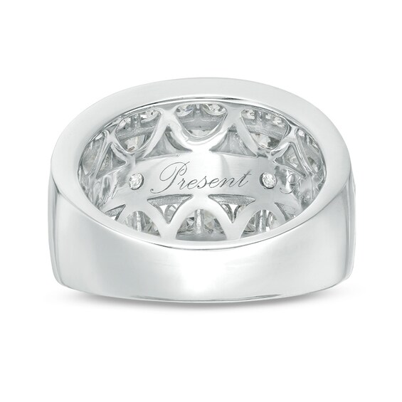 Previously Owned - 4 CT. T.w. Diamond Past Present FutureÂ® Ring in 14K White Gold