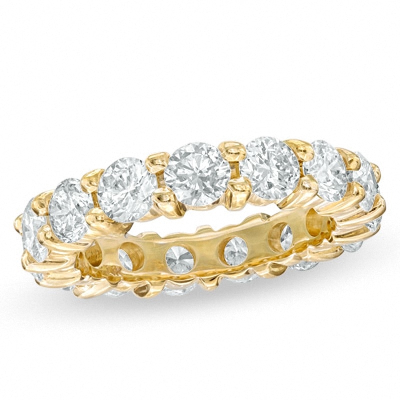 Main Image 1 of Previously Owned - 4 CT. T.W. Diamond Eternity Wedding Band in 14K Gold