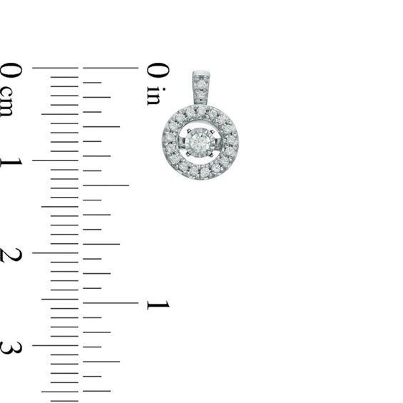 Previously Owned - 1/4 CT. T.w. Diamond Circular Stud Earrings in 10K White Gold