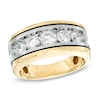 Thumbnail Image 1 of Previously Owned - 2 CT. T.W. Diamond Wedding Band in  10K Two-Tone Gold