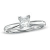 Thumbnail Image 1 of Previously Owned - 5/8 CT. Princess-Cut Diamond Solitaire Engagement Ring in 14K White Gold
