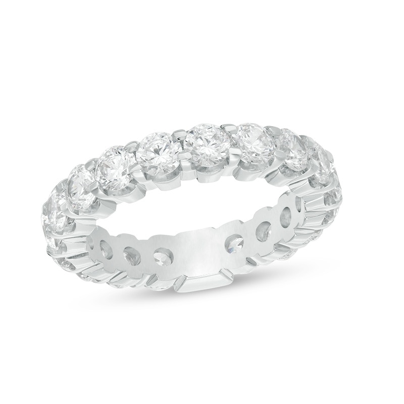 Main Image 1 of Previously Owned - 3 CT. T.W. Diamond Eternity Band in 14K White Gold