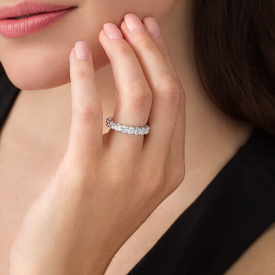 Previously Owned - 3 CT. T.w. Diamond Eternity Band in 14K White Gold