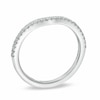 Thumbnail Image 2 of Previously Owned - Vera Wang Love Collection 1/6 CT. T.W. Diamond Contour Wedding Band in 14K White Gold