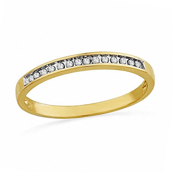 Previously Owned - 1/10 CT. T.w. Diamond Anniversary Band in 10K Gold