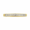 Thumbnail Image 2 of Previously Owned - 1/10 CT. T.W. Diamond Anniversary Band in 10K Gold