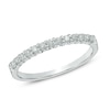 Thumbnail Image 1 of Previously Owned - 1/4 CT. T.W. Diamond Band in 14K White Gold (I/SI2)