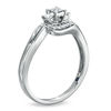 Thumbnail Image 2 of Previously Owned - Cherished Promise Collection™ 1/4 CT. T.W. Quad Princess-Cut Diamond Promise Ring in 10K White Gold