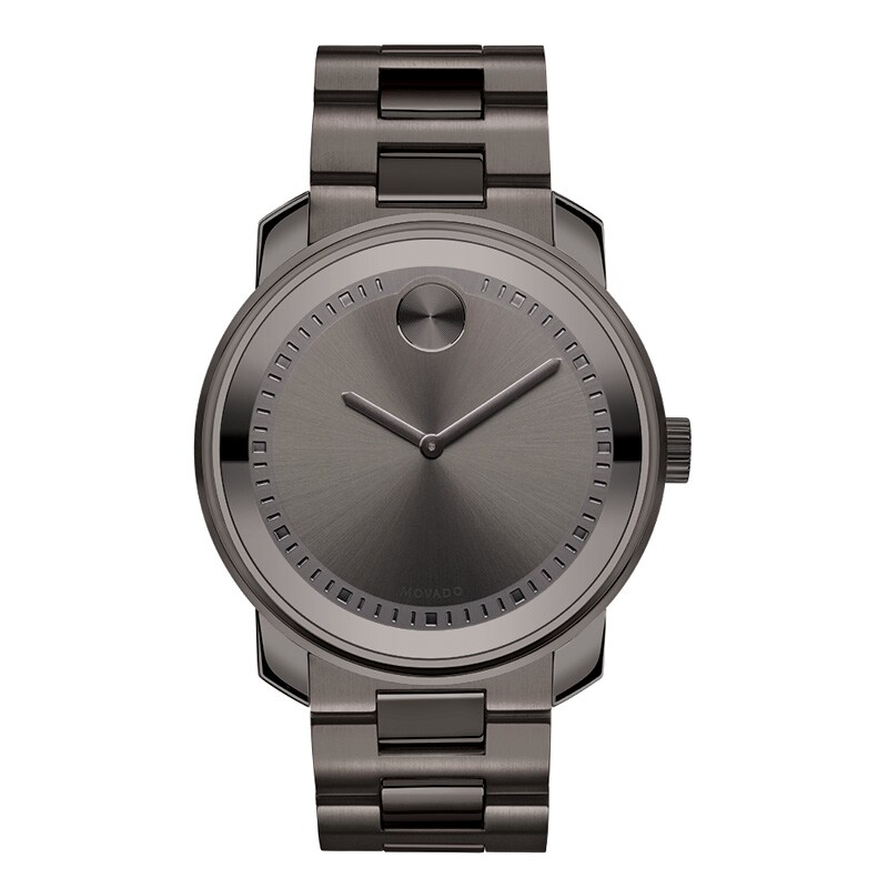 Main Image 1 of Previously Owned - Men's Movado Bold® Gunmetal Grey Watch (Model: 3600259)