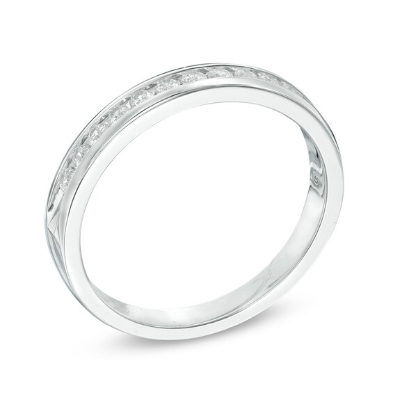 Previously Owned 1/4 CT. T.w. Diamond Band in 14K White Gold