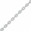Thumbnail Image 1 of Previously Owned - 1 CT. T.W. Diamond Stick Line Bracelet in 10K White Gold