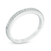 Thumbnail Image 2 of Previously Owned - 1/10 CT. T.W. Diamond Vintage-Style Anniversary Band in 14K White Gold