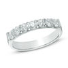 Thumbnail Image 1 of Previously Owned - 3/4 CT. T.W.  Diamond Seven Stone Anniversary Band in 14K White Gold (I/SI2)