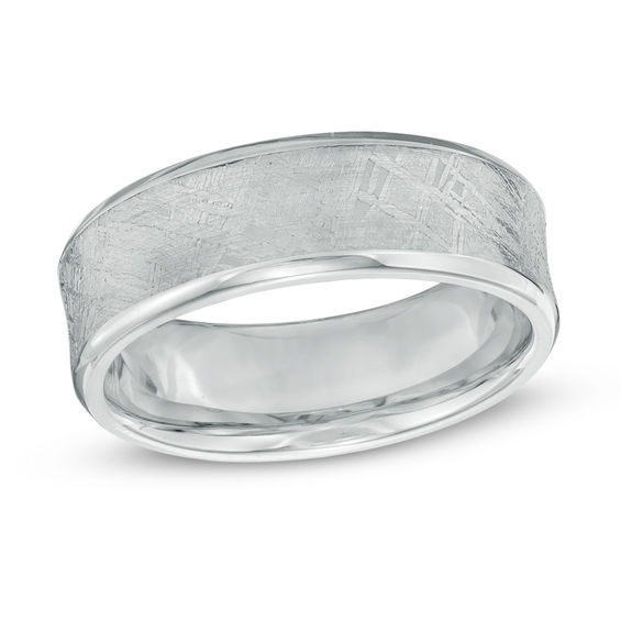 Previously Owned - 7.0mm Cobalt and Meteorite Comfort Fit Wedding Band