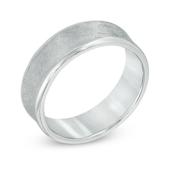 Previously Owned - 7.0mm Cobalt and Meteorite Comfort Fit Wedding Band