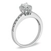 Thumbnail Image 2 of Previously Owned - 5/8 CT. T.W. Pear-Shaped Diamond Frame Engagement Ring in 14K White Gold