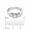 Thumbnail Image 3 of Previously Owned - 1 CT. T.W. Diamond Three Stone Ring in 14K White Gold