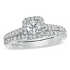 Thumbnail Image 0 of Previously Owned - Vera Wang Love Collection 1 CT. T.W. Diamond Frame Bridal Set in 14K White Gold