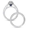 Thumbnail Image 1 of Previously Owned - Vera Wang Love Collection 1 CT. T.W. Diamond Frame Bridal Set in 14K White Gold