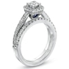 Thumbnail Image 2 of Previously Owned - Vera Wang Love Collection 1 CT. T.W. Diamond Frame Bridal Set in 14K White Gold