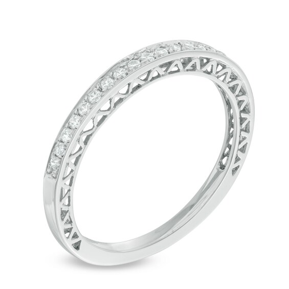 Previously Owned - 1/6 CT. T.w. Diamond Anniversary Band in 10K White Gold