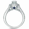 Thumbnail Image 2 of Previously Owned - Vera Wang Love Collection 1-1/2 CT. T.W. Diamond Frame Split Shank Engagement Ring in 14K White Gold