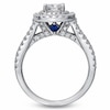 Thumbnail Image 2 of Previously Owned - Vera Wang Love Collection 1-1/2 CT. T.W. Princess-Cut Diamond Frame Engagement Ring in 14K White Gold
