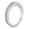 Thumbnail Image 2 of Previously Owned - Vera Wang Love Collection 1/5 CT. T.W. Diamond Milgrain Wedding Band in 14K White Gold